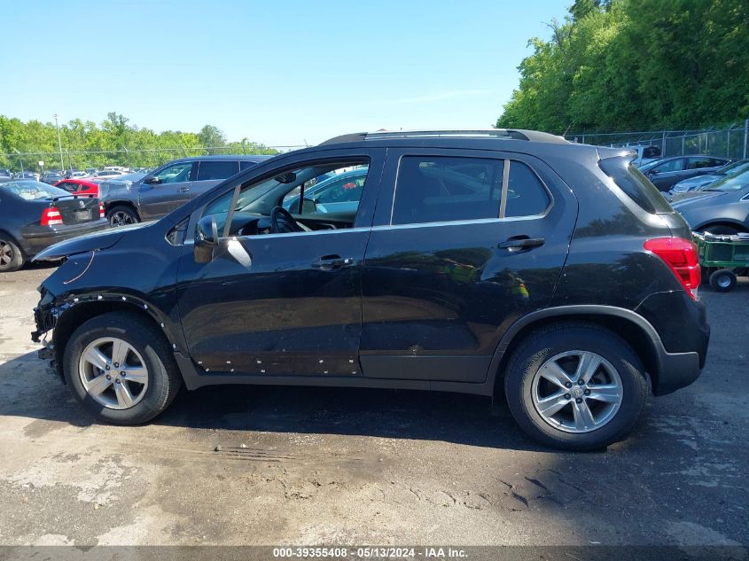 2019 Chevrolet Trax Lt VIN: 3GNCJPSB3KL371362 Lot: 39355408