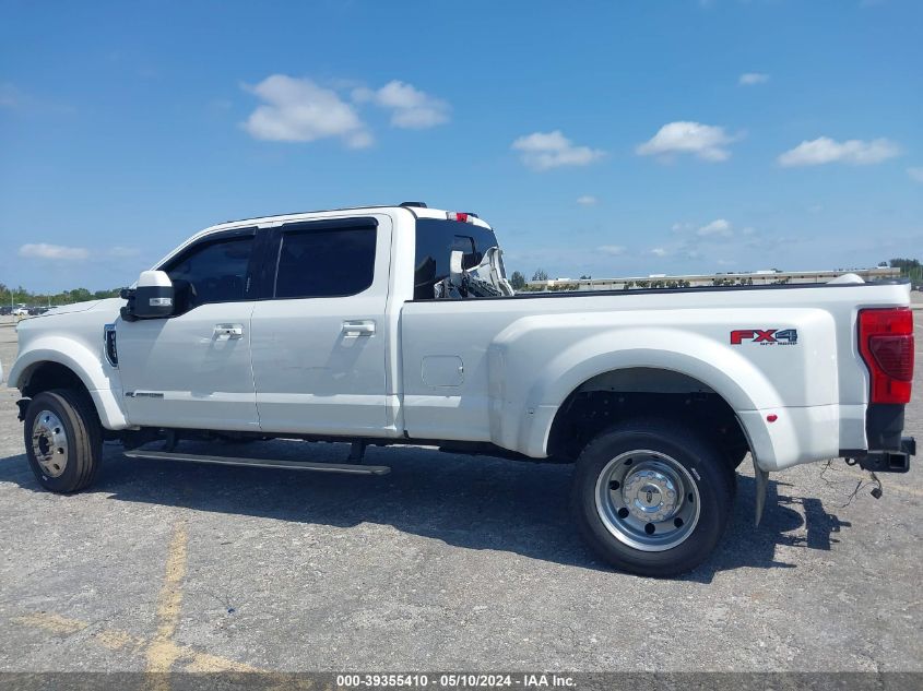 2022 Ford F-450 Lariat VIN: 1FT8W4DT4NED86249 Lot: 39355410