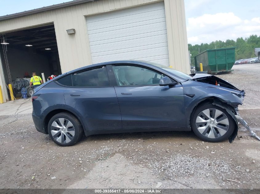 2023 Tesla Model Y Awd/Long Range Dual Motor All-Wheel Drive VIN: 7SAYGDEE3PA186798 Lot: 39355417