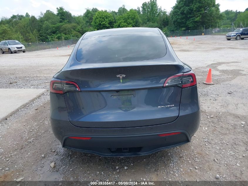 2023 TESLA MODEL Y AWD/LONG RANGE DUAL MOTOR ALL-WHEEL DRIVE - 7SAYGDEE3PA186798