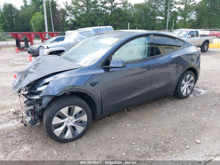 7SAYGDEE3PA186798 2023 TESLA MODEL Y - Image 2