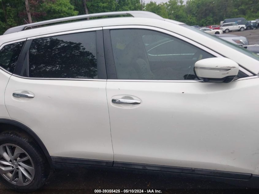 2014 Nissan Rogue Sl VIN: 5N1AT2MV9EC851731 Lot: 39355425