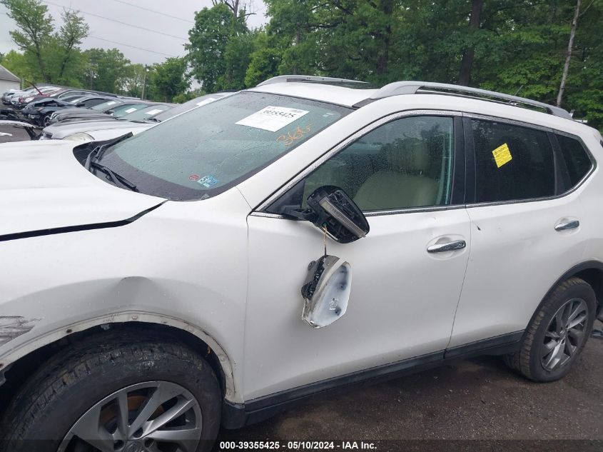 2014 Nissan Rogue Sl VIN: 5N1AT2MV9EC851731 Lot: 39355425