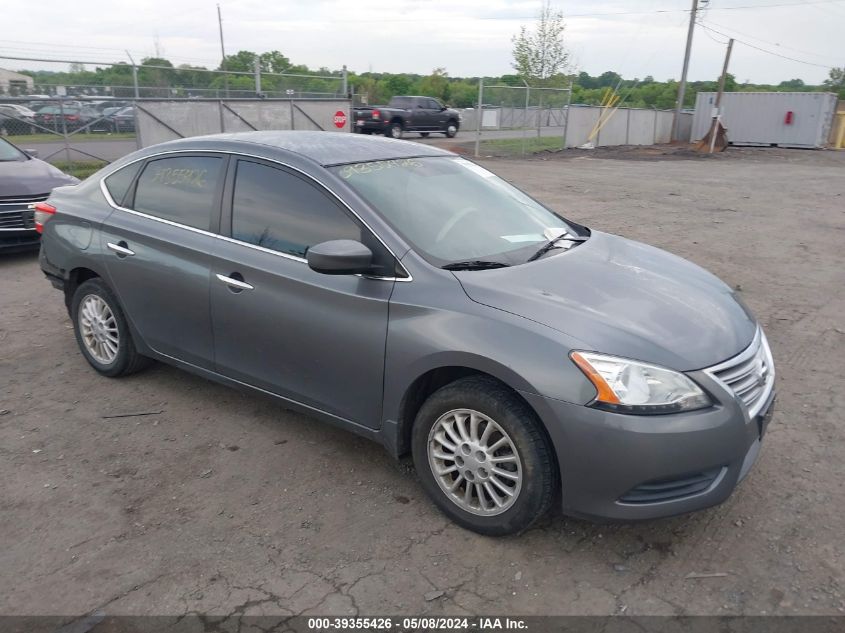 2015 Nissan Sentra Sv VIN: 3N1AB7AP9FL695743 Lot: 39355426