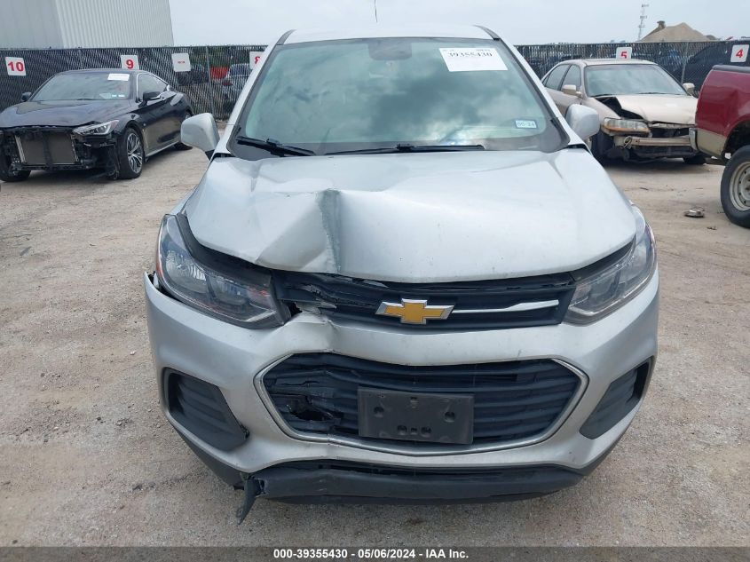 2021 Chevrolet Trax Fwd Ls VIN: KL7CJKSB0MB312296 Lot: 39355430