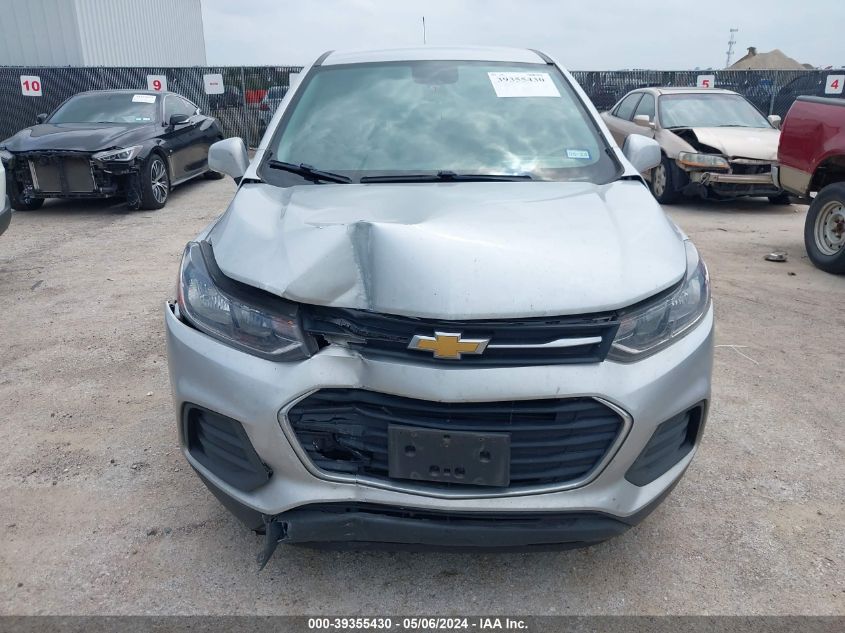 2021 Chevrolet Trax Fwd Ls VIN: KL7CJKSB0MB312296 Lot: 39355430