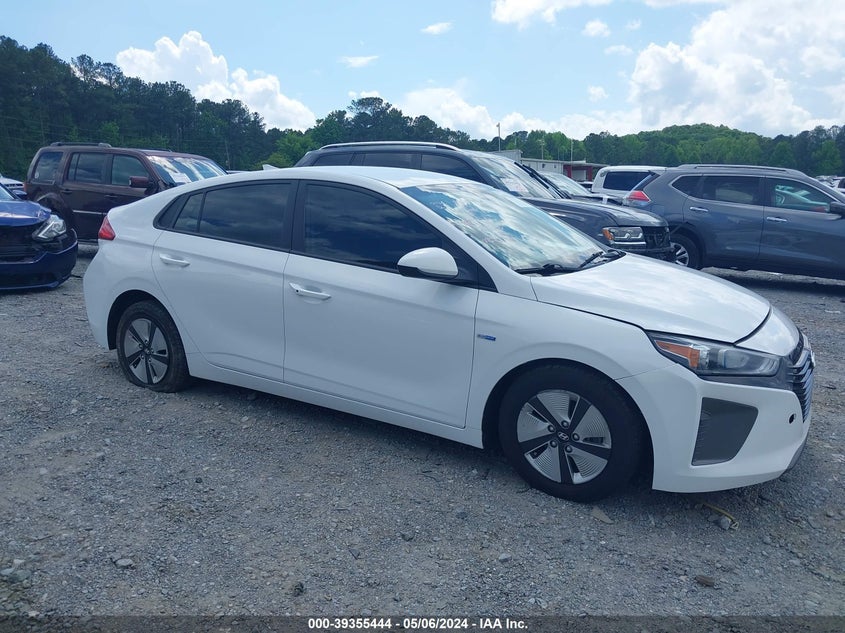 2019 HYUNDAI IONIQ HYBRID BLUE - KMHC65LC5KU170716