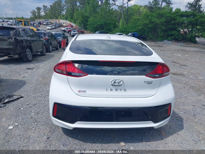 2019 HYUNDAI IONIQ HYBRID BLUE - KMHC65LC5KU170716