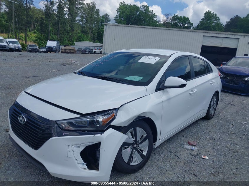 2019 HYUNDAI IONIQ HYBRID BLUE - KMHC65LC5KU170716
