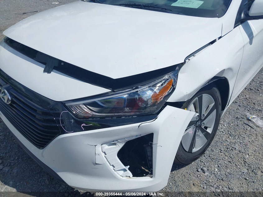 2019 HYUNDAI IONIQ HYBRID BLUE - KMHC65LC5KU170716