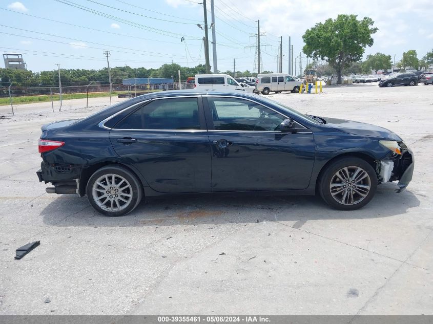 2016 Toyota Camry Se VIN: 4T1BF1FK7GU535623 Lot: 39355461