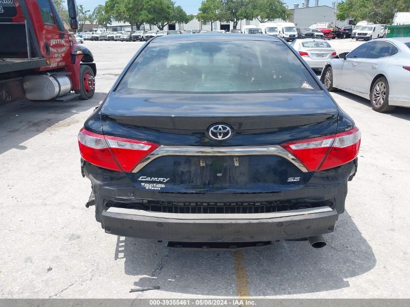 2016 Toyota Camry Se VIN: 4T1BF1FK7GU535623 Lot: 39355461