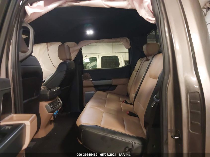 2022 Ford F-150 Lariat VIN: 1FTFW1E82NKE49639 Lot: 39355462