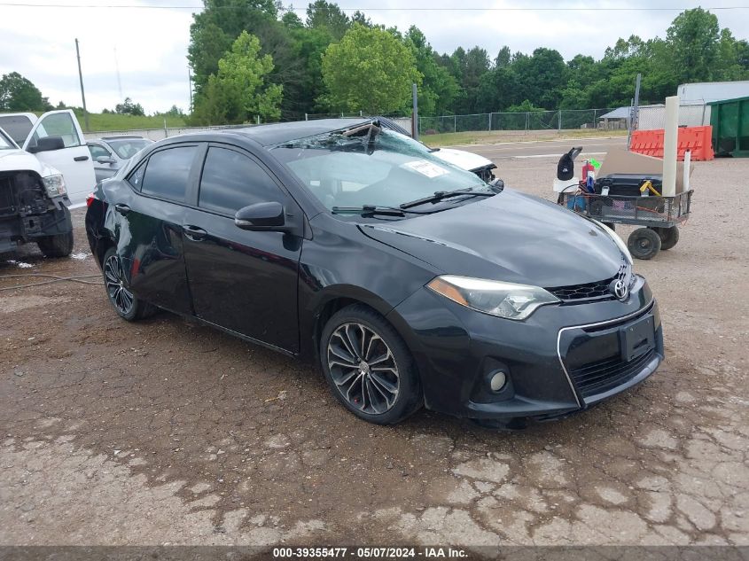 2015 TOYOTA COROLLA S PLUS - 2T1BURHE5FC304649