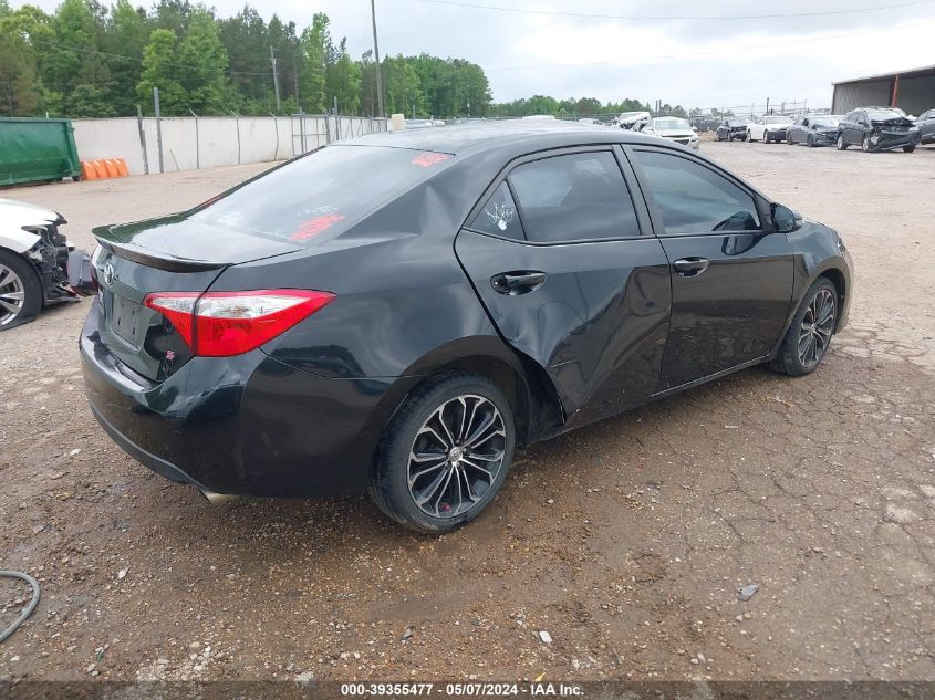 2015 Toyota Corolla S Plus VIN: 2T1BURHE5FC304649 Lot: 39355477