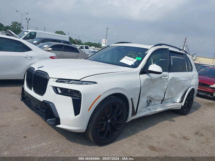 2024 BMW X7 xDrive40I VIN: 5UX23EM06R9S97001 Lot: 39355494