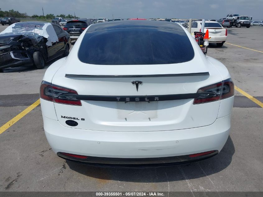 2018 Tesla Model S VIN: 5YJSA1E28JF257156 Lot: 39355501