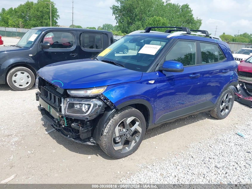 2024 Hyundai Venue Limited VIN: KMHRC8A38RU305155 Lot: 39355516