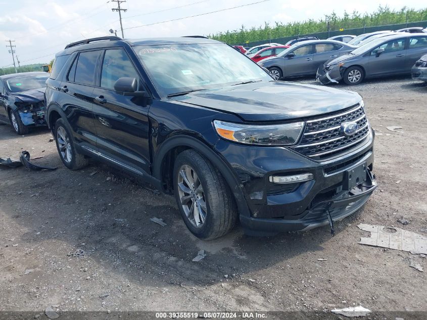 2021 Ford Explorer Xlt VIN: 1FMSK8DHXMGB57965 Lot: 39355519