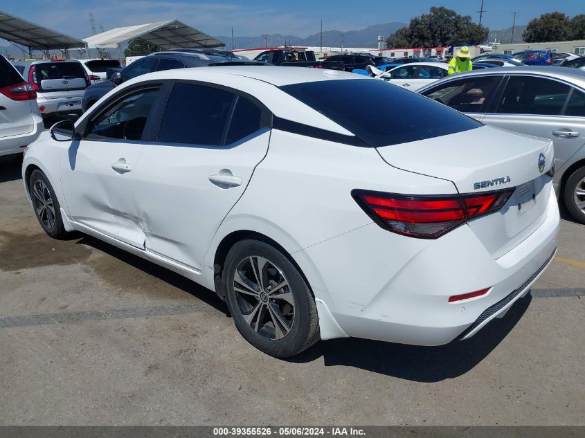 2020 Nissan Sentra Sv Xtronic Cvt VIN: 3N1AB8CV2LY217194 Lot: 39355526