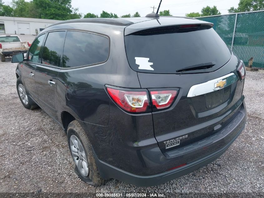 2017 Chevrolet Traverse Ls VIN: 1GNKRFKD4HJ274560 Lot: 39355531