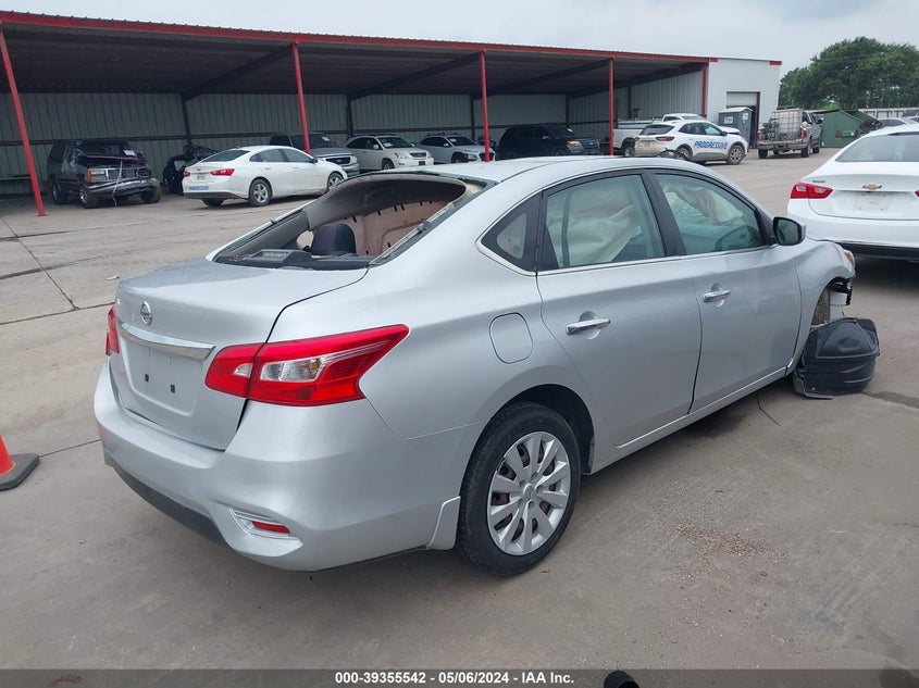 VIN 3N1AB7AP0KY273485 2019 NISSAN SENTRA S
