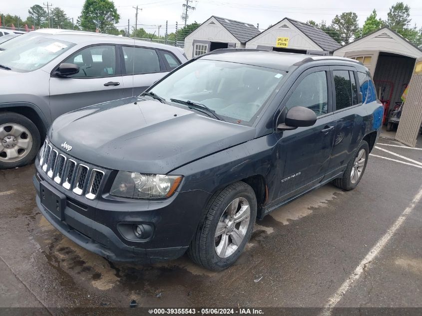 2014 Jeep Compass Sport VIN: 1C4NJDBB8ED569431 Lot: 39355543