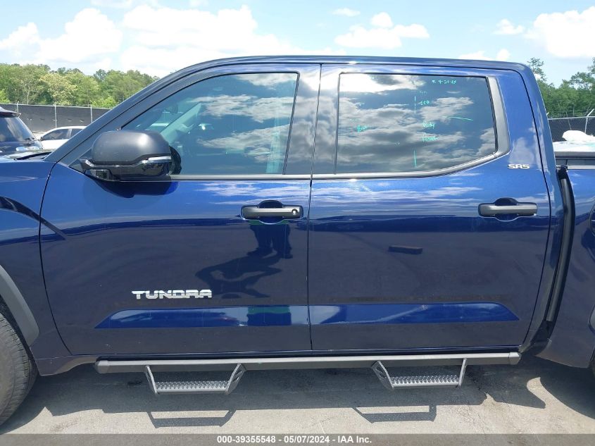 2022 Toyota Tundra Sr5 VIN: 5TFLA5DB8NX037458 Lot: 39355548