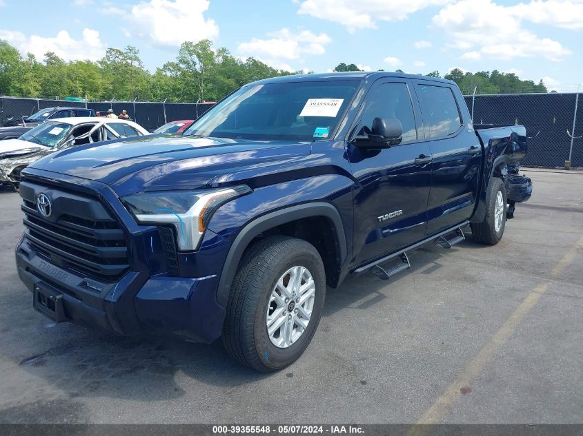 2022 Toyota Tundra Sr5 VIN: 5TFLA5DB8NX037458 Lot: 39355548