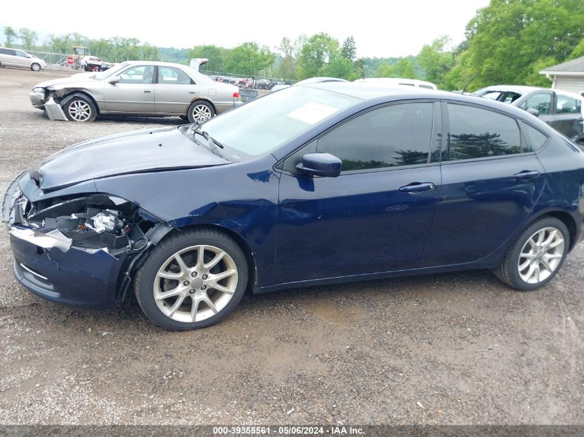 2013 Dodge Dart Sxt VIN: 1C3CDFBA5DD202054 Lot: 39355561