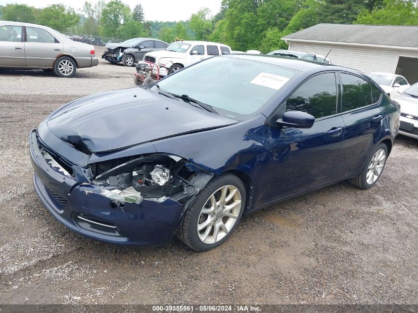 2013 Dodge Dart Sxt VIN: 1C3CDFBA5DD202054 Lot: 39355561