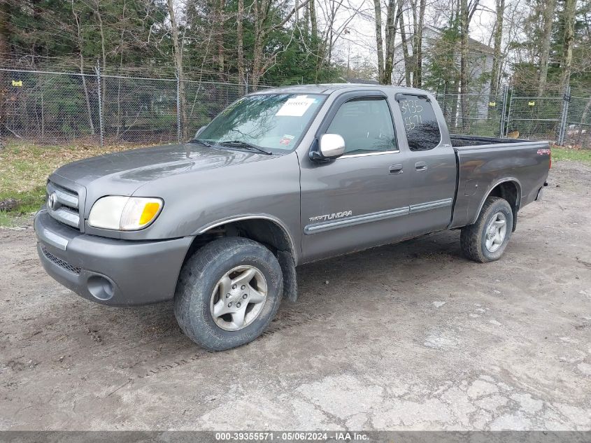 2003 Toyota Tundra Sr5 VIN: 5TBBN441X3S388322 Lot: 39355571