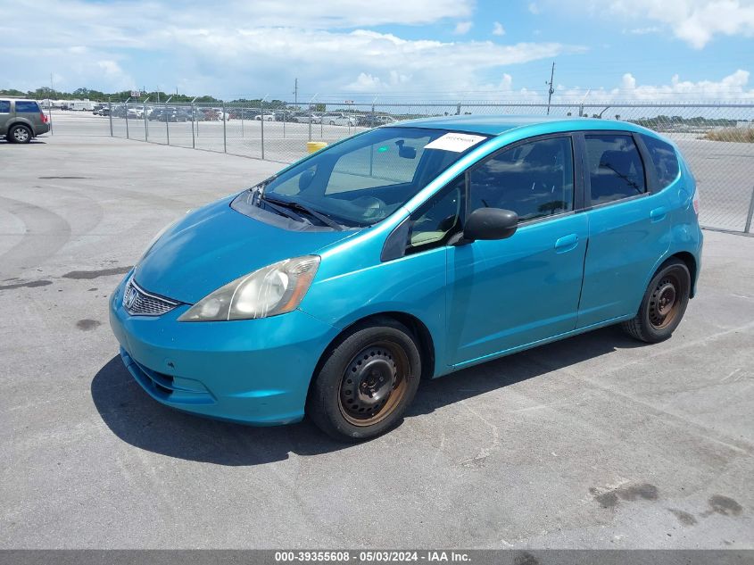 JHMGE8H37CC023080 | 2012 HONDA FIT