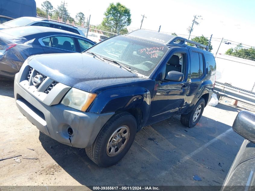 2008 Nissan Xterra X VIN: 5N1AN08UX8C526395 Lot: 39355617