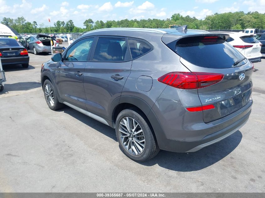 2021 Hyundai Tucson Sel VIN: KM8J33AL5MU305980 Lot: 39355687