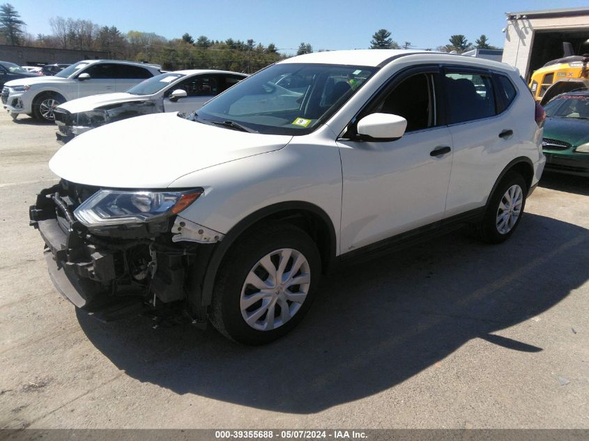 2017 Nissan Rogue S VIN: 5N1AT2MV1HC825225 Lot: 39355688