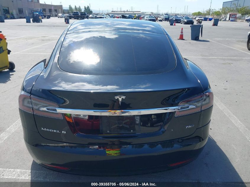 2018 Tesla Model S 100D/75D/P100D VIN: 5YJSA1E24JF281678 Lot: 39355705