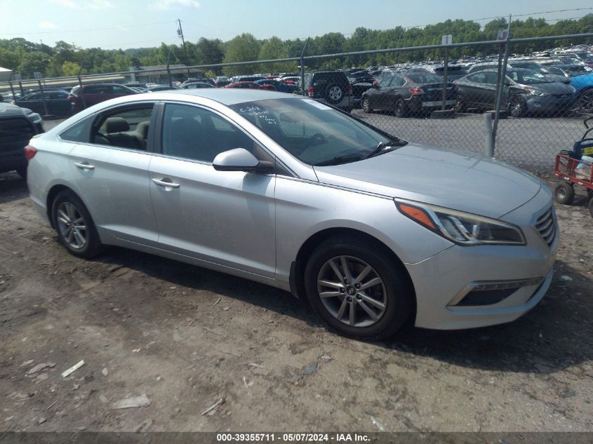 2015 Hyundai Sonata Se VIN: 5NPE24AF3FH181035 Lot: 39355711