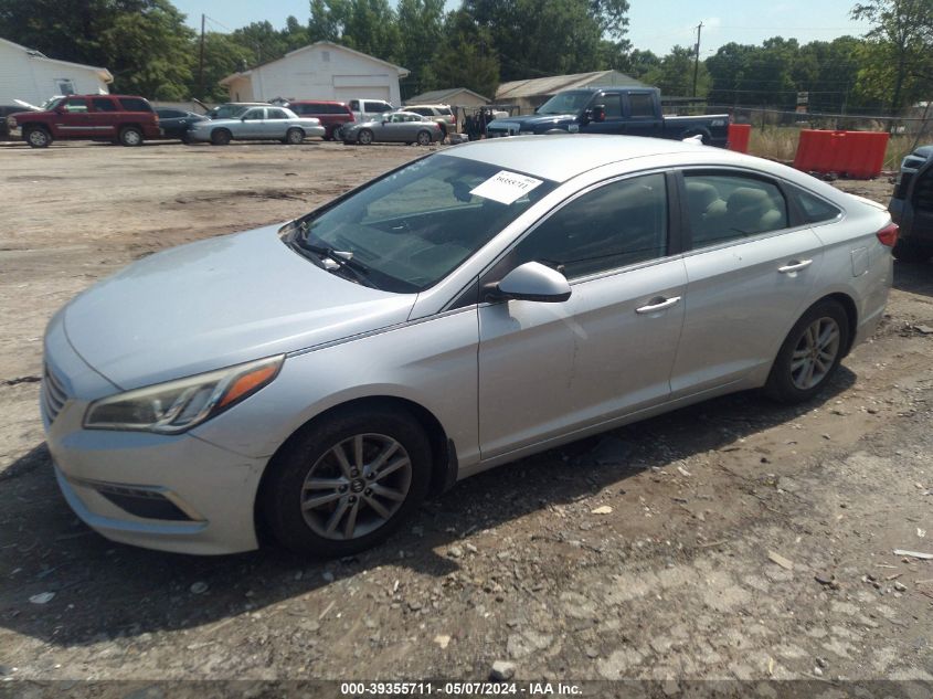 2015 Hyundai Sonata Se VIN: 5NPE24AF3FH181035 Lot: 39355711