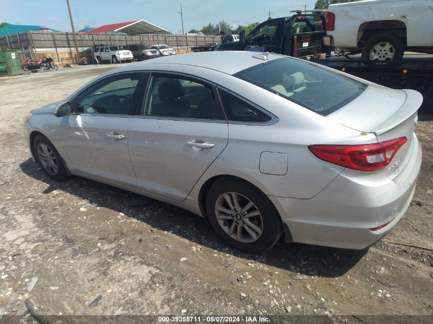 2015 Hyundai Sonata Se VIN: 5NPE24AF3FH181035 Lot: 39355711