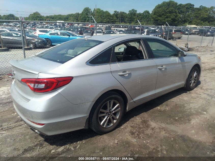 2015 Hyundai Sonata Se VIN: 5NPE24AF3FH181035 Lot: 39355711