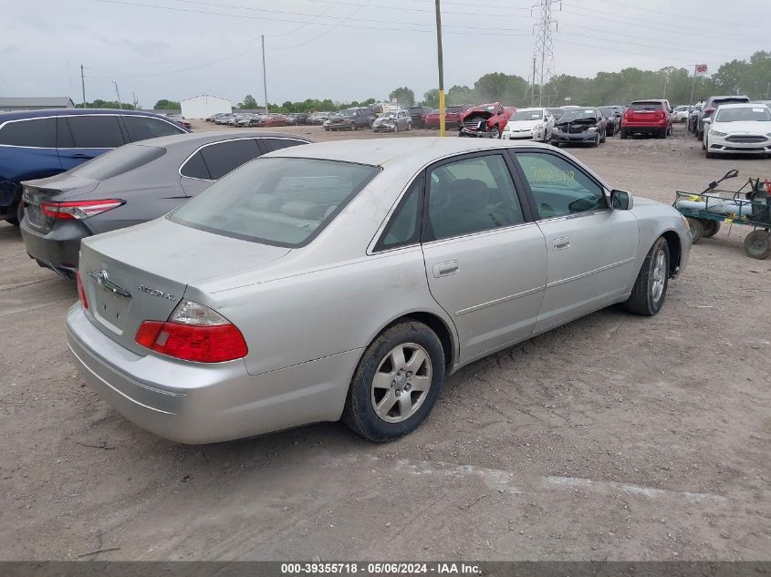 4T1BF28B83U320765 | 2003 TOYOTA AVALON