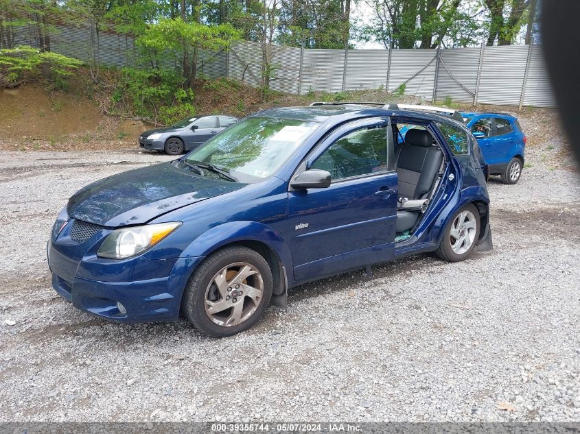 2004 Pontiac Vibe VIN: 5Y2SL62834Z438289 Lot: 39355744