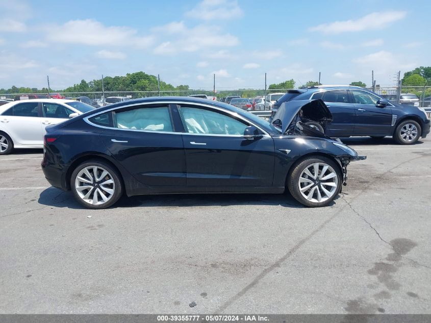 2018 Tesla Model 3 Long Range/Mid Range VIN: 5YJ3E1EA6JF176253 Lot: 39355777