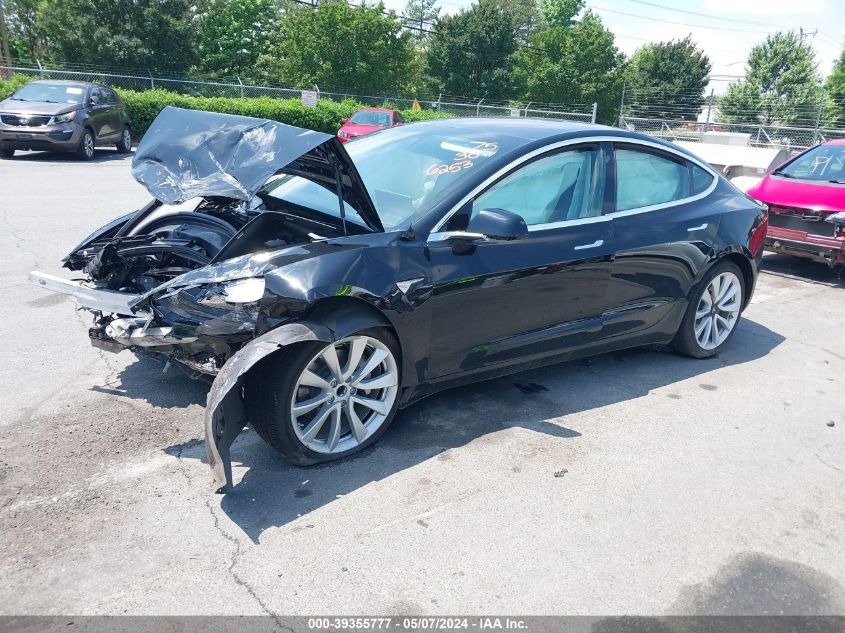 2018 Tesla Model 3 Long Range/Mid Range VIN: 5YJ3E1EA6JF176253 Lot: 39355777