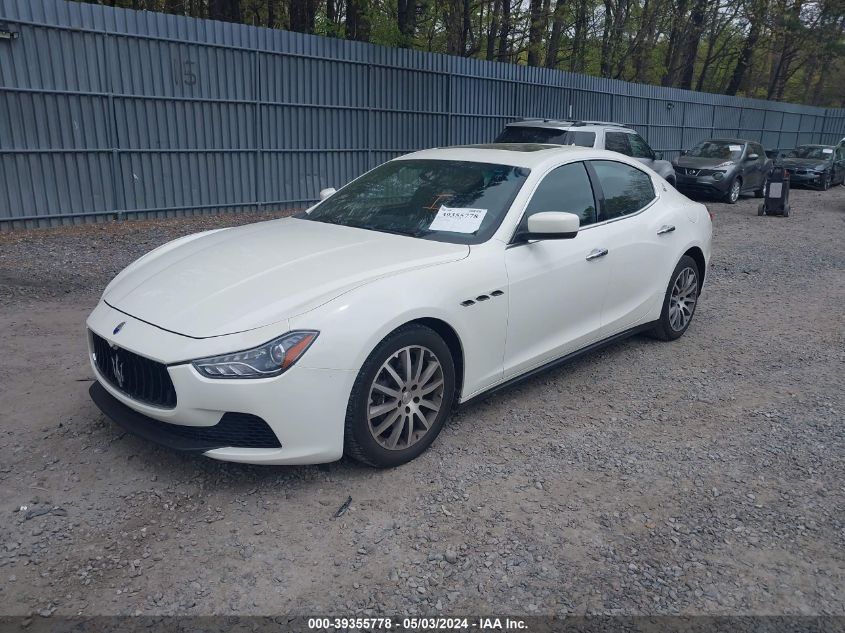 ZAM57RTA3E1090378 | 2014 MASERATI GHIBLI