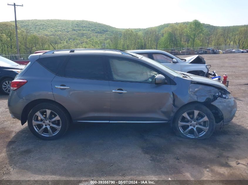 2014 Nissan Murano Le VIN: JN8AZ1MW9EW523895 Lot: 39355790