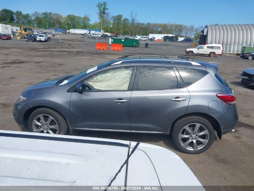 2014 Nissan Murano Le VIN: JN8AZ1MW9EW523895 Lot: 39355790