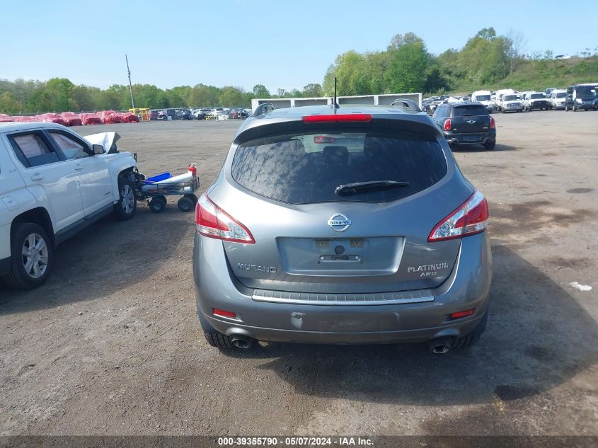 2014 Nissan Murano Le VIN: JN8AZ1MW9EW523895 Lot: 39355790