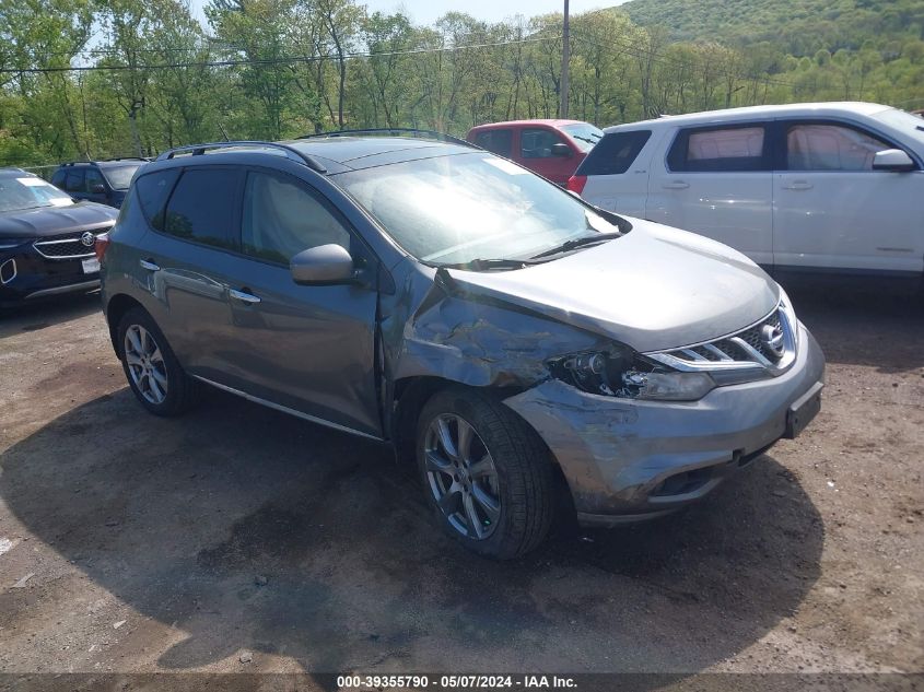 2014 Nissan Murano Le VIN: JN8AZ1MW9EW523895 Lot: 39355790